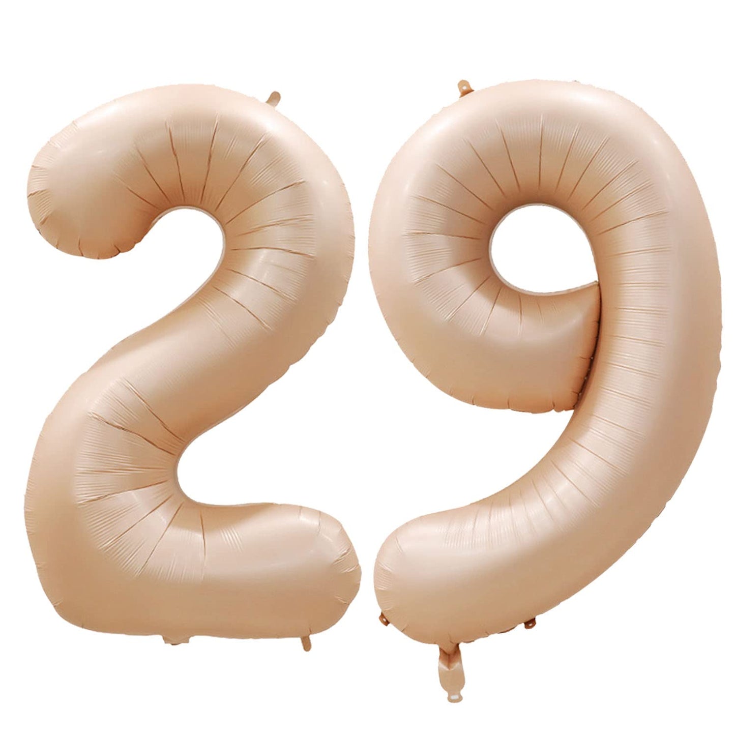 Goer Number 29 Balloons For 29Th Birthday Party Decorations,42 Inch Jumbo Foil Helium 92 Balloons For 92Nd Birthday Party Decoration (Caramel)