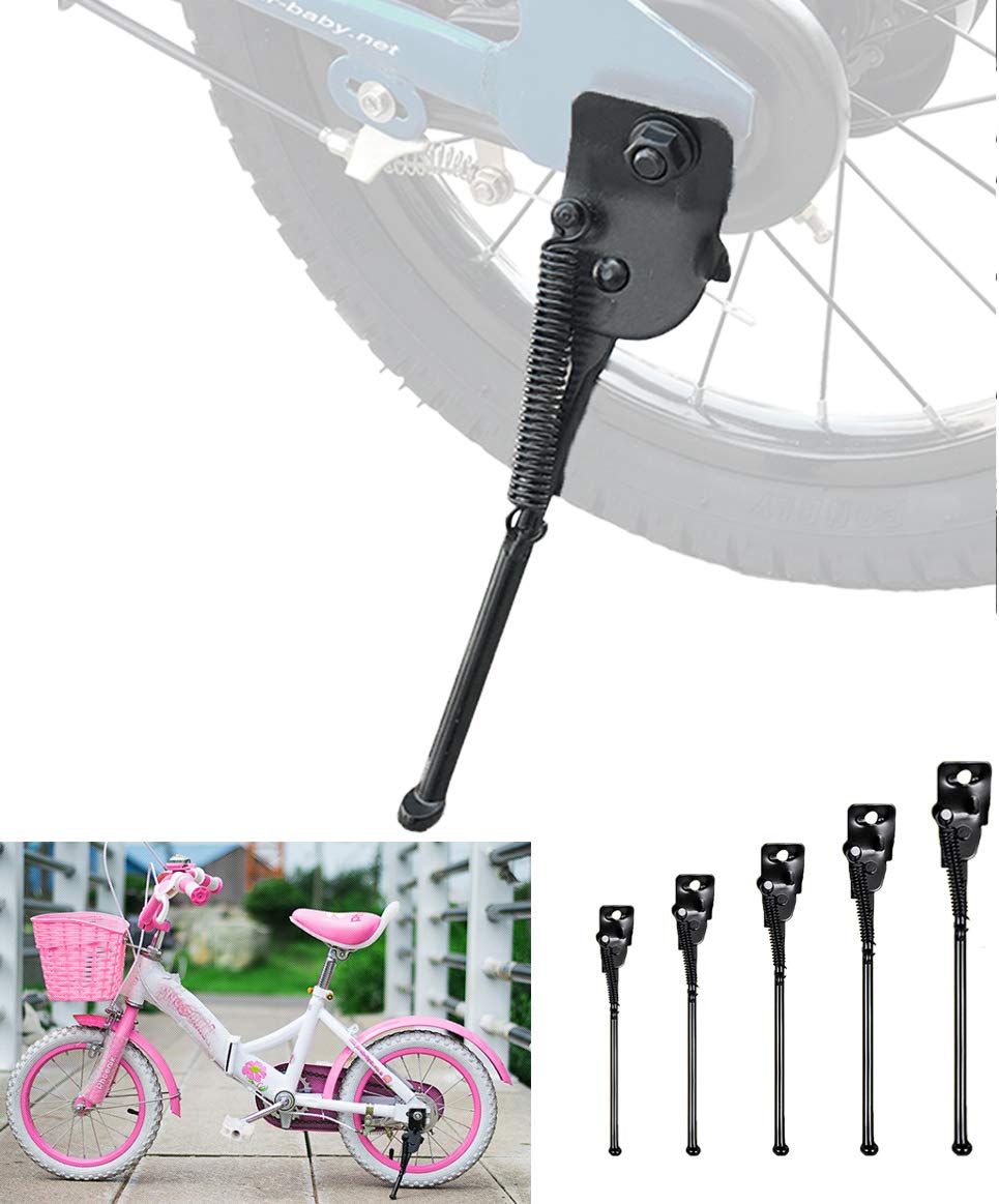 ZSFLZS Bike Kickstand Bicycle Side Support Stand for 12 14 16 18 20 inch Kids Bike (for 16 Bike)
