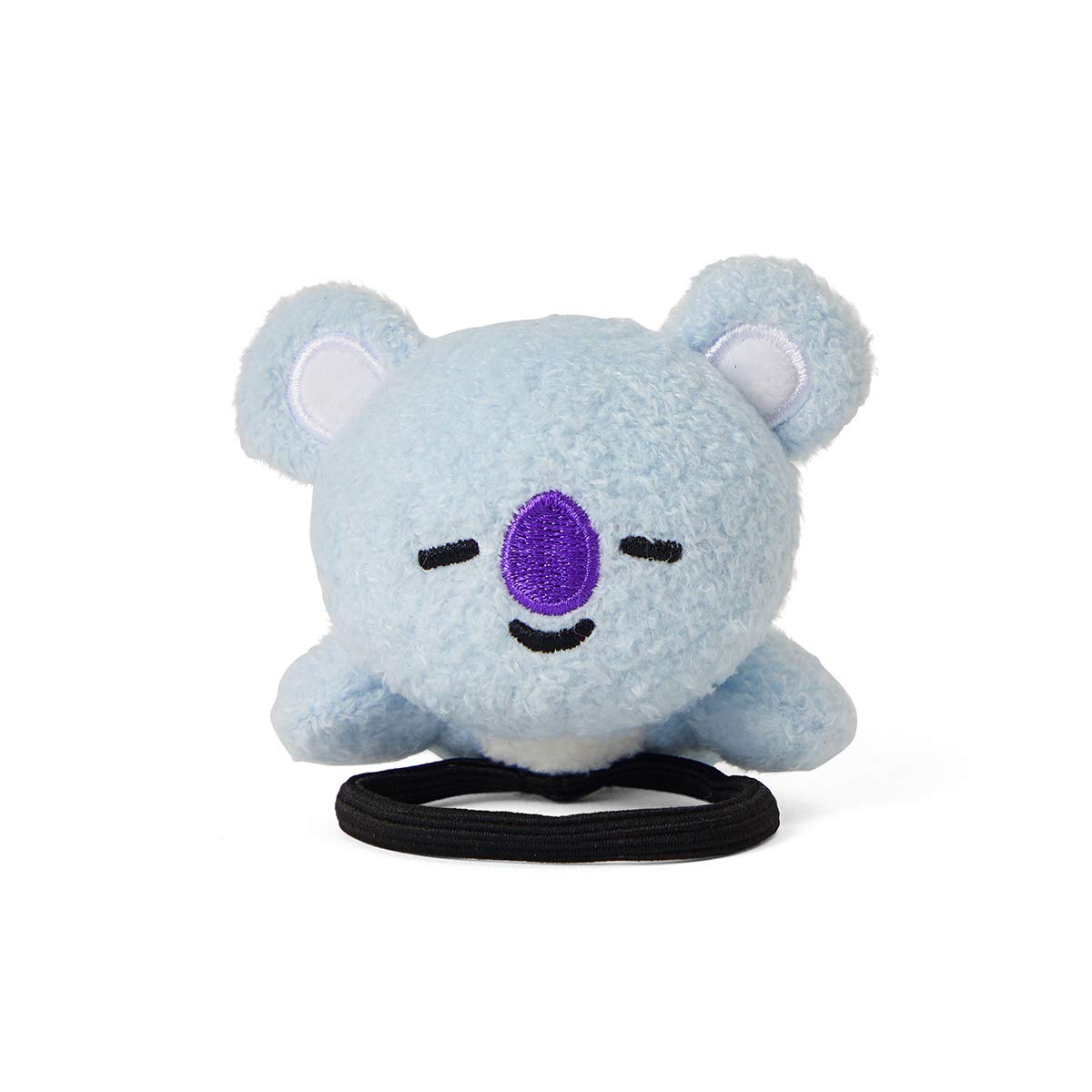 Bt21 Koya Character Plush Stuffed Animal Elastic Hair Tie Band Accessories For Girls, Blue