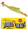 Empire Magic 20 Inch Rubber Chicken Toy - Fun One Size Gag Gift, Durable Rubber Material, Great for Parties and Pranks