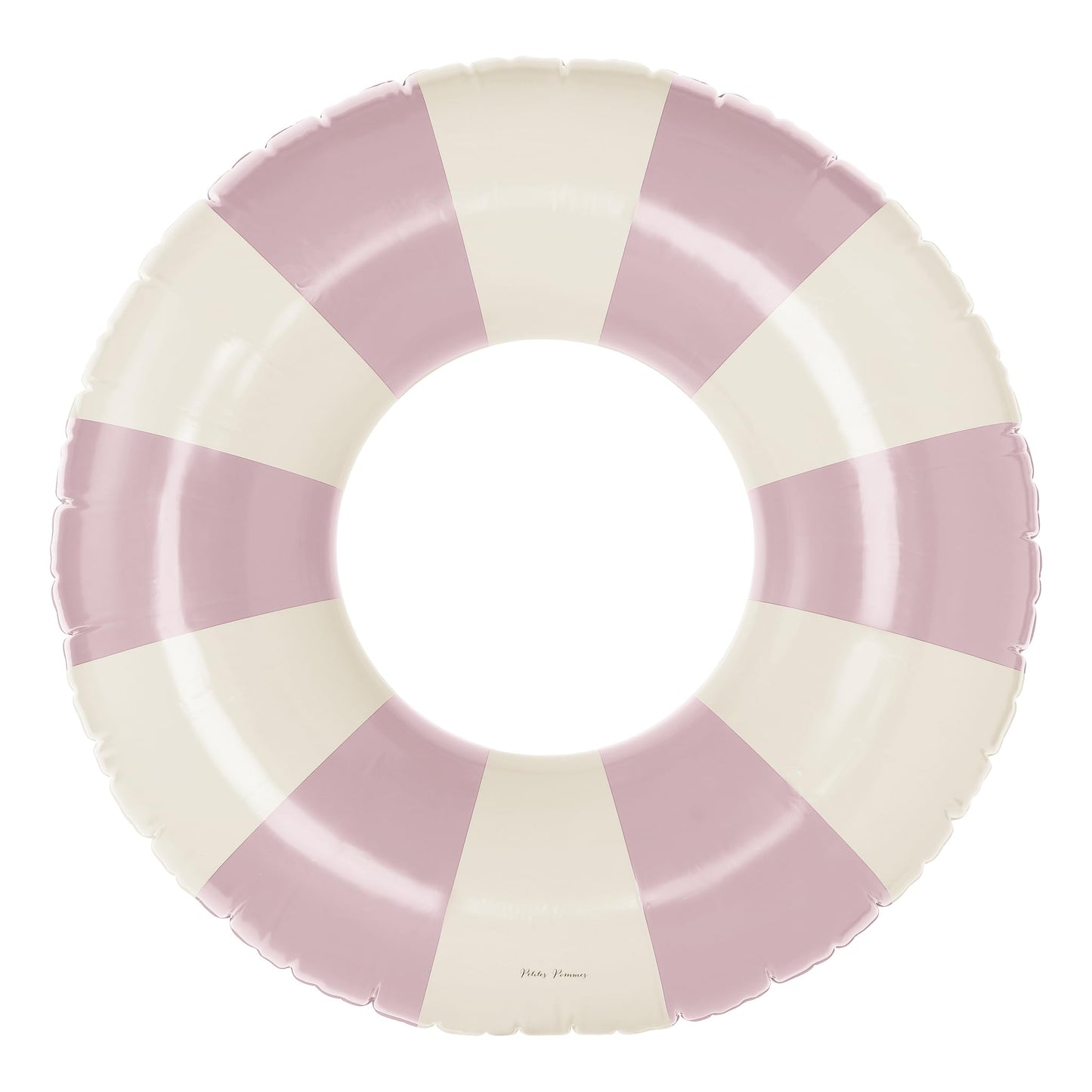Petites-Pommes Swimming Pool Floats For Adults - Durable Inner Tube, Handprinted Classic Striped Design Tube Float, Soft Comfort