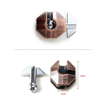 Roseflower 28 Pcs Iq Test Puzzle Metal Wire Puzzles Mind Game Educational Toys High Difficulty Brain Teaser Puzzle Toy For Kids