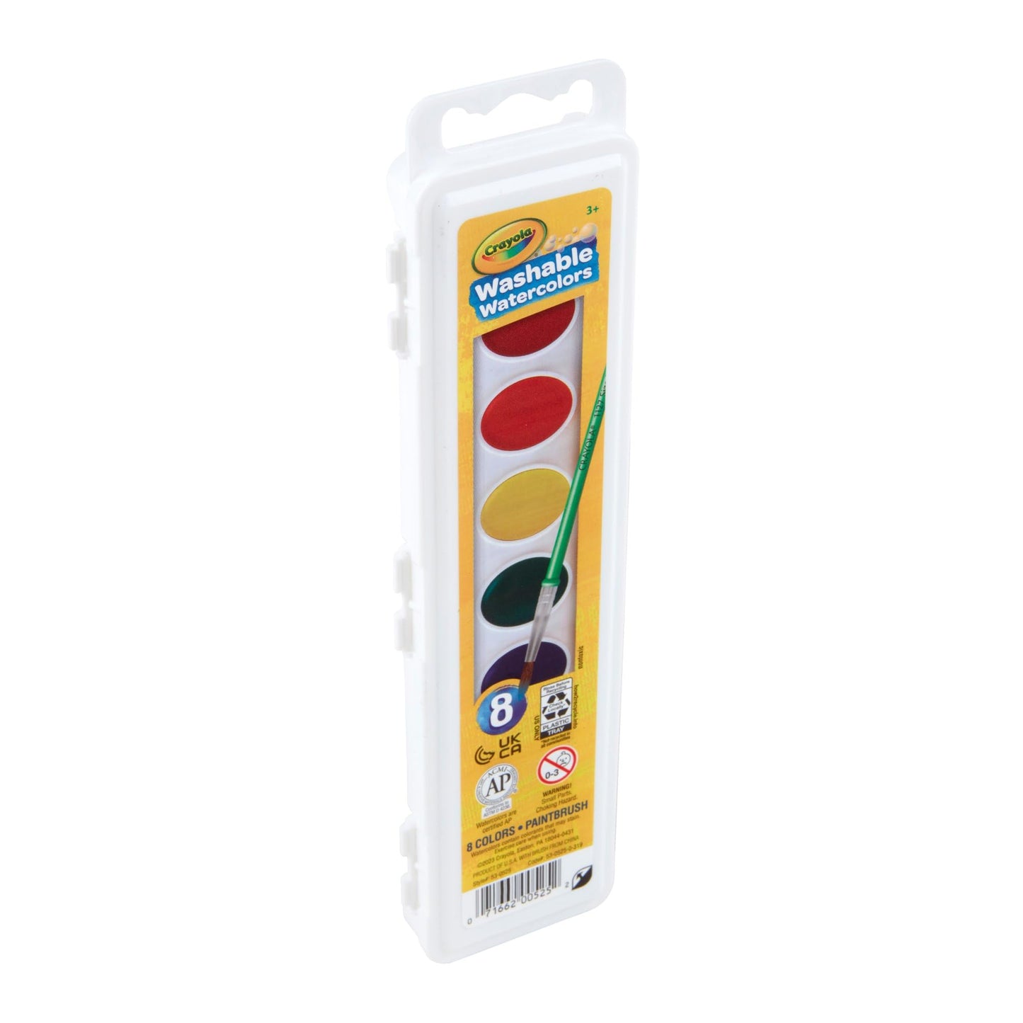 Crayola Washable Watercolors 8 ea (Pack of 20)