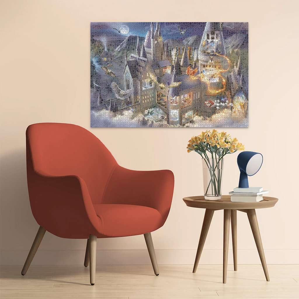 Ravensburger Harry Potter: Hogwarts Castle Cutaway 3000 Piece Jigsaw Puzzle - 17561 - Handcrafted Tooling, Made In Germany, Ever