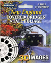 New England Covered Bridges & Fall Foliage - Classic Viewmaster 3Reel Set - 21 3D Images