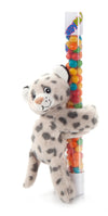The Petting Zoo Snow Leopard Stuffed Animal Plushie Slap Bracelet, Gifts For Kids, Candypalz, Zoologee Snow Leopard Plush Toy