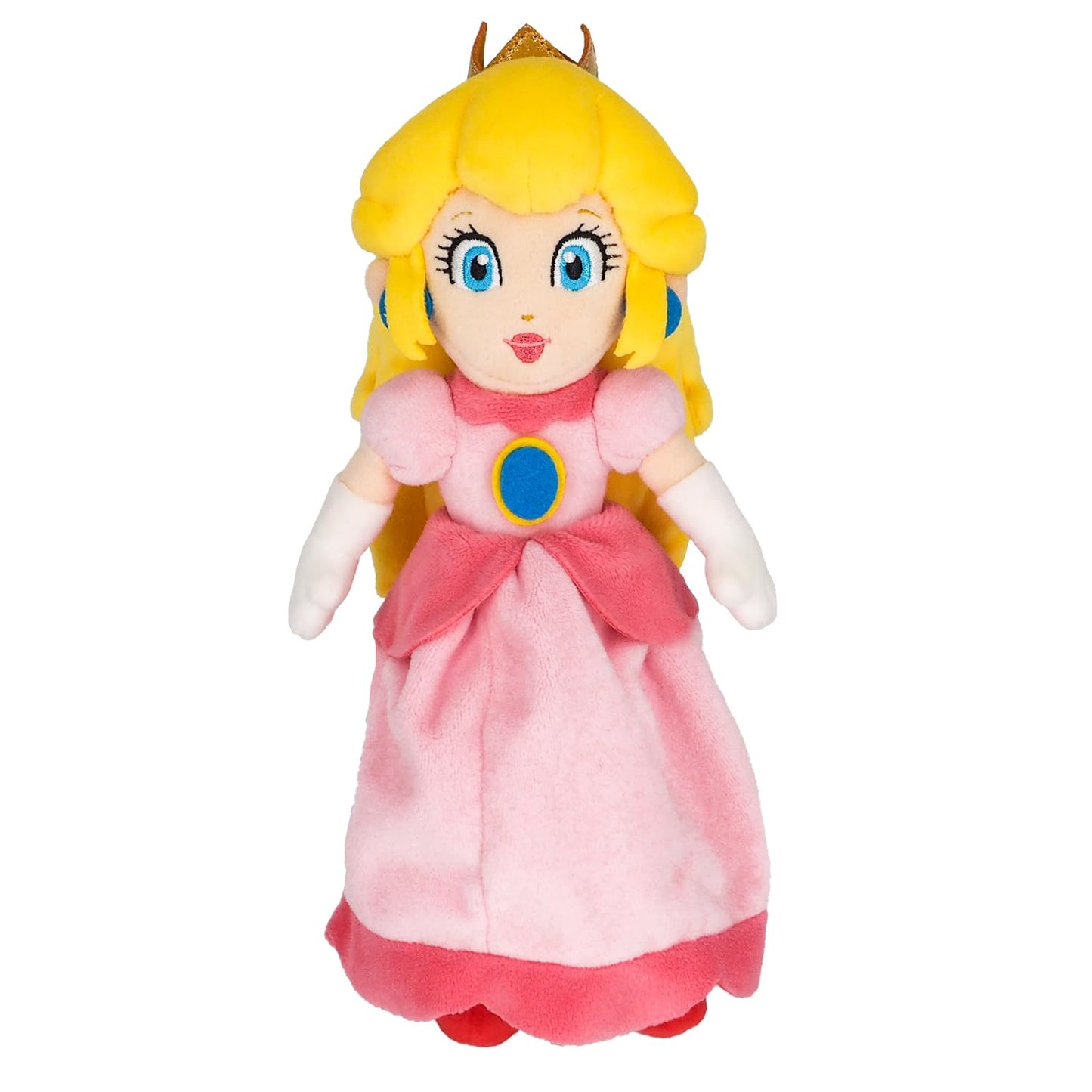 Sanei Super Mario All Star Collection - Ac05 - 10' Princess Peach Small Plush,Pink