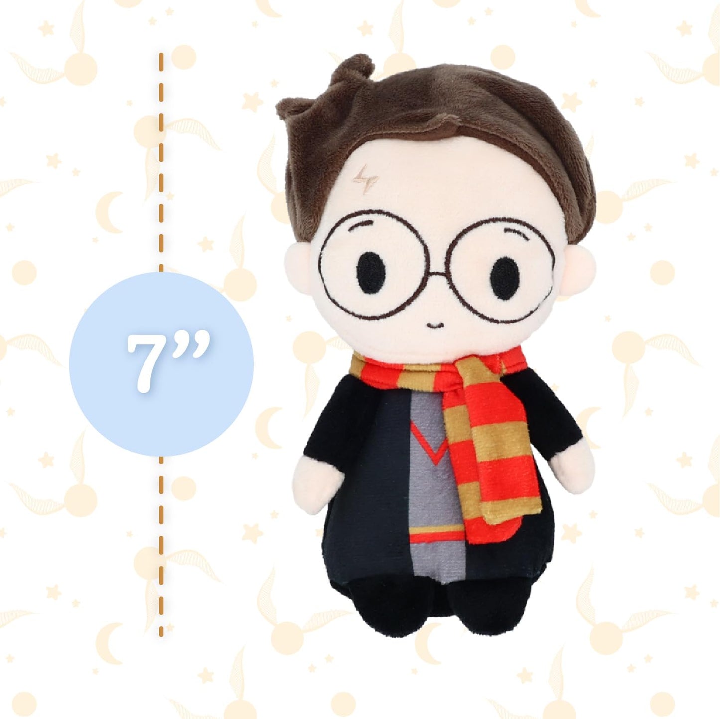 Kids Preferred Harry Potter Soft Huggable Stuffed Animal Cute Plush Toy For Toddler Boys And Girls, Gift For Kids, 6 Inches