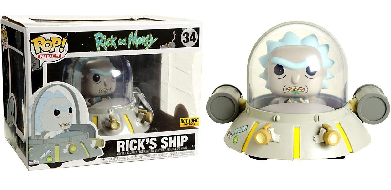 Funko 23811 Ship POP Vinyl Rick and Morty S1 Multi