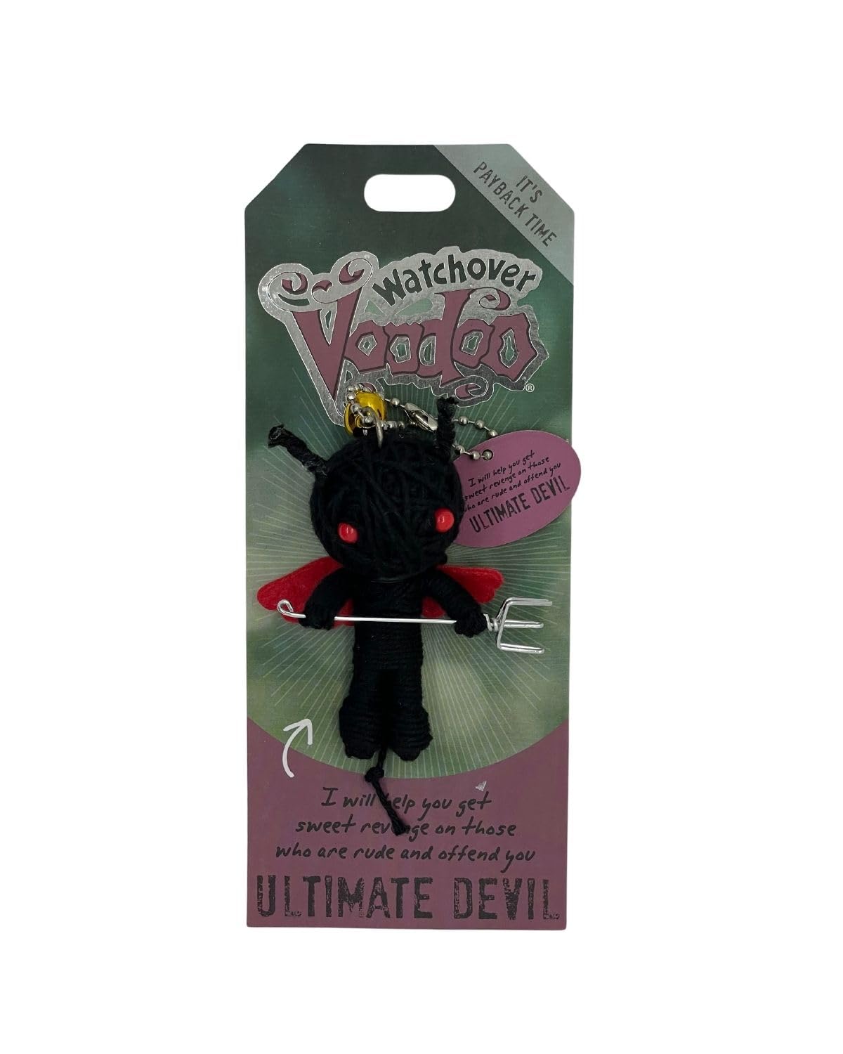 Watchover Voodoo 3-Inch Ultimate Devil Keychain - Handcrafted Gift To Bring Good Luck And Positivity Everywhere You Go