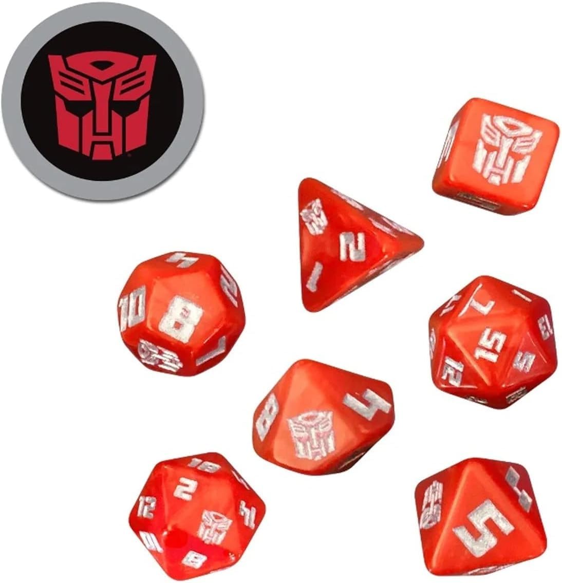 Transformers Roleplaying Gam e Dice Set
