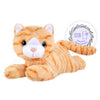 Suzzipals Heatable & Coolable Orange Cats Stuffed Animals, Microwave Heating Pad Animal For Cramps & Pain, Orange Cat Plushies F