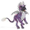 Folkmanis Beaked Dragon Hand Puppet, Purple; Black; White