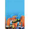 Adorable Hot Wheels Wild Racer Plastic Table Cover - 54' X 96' (1 Pc.) - Vibrant Design & Easy Cleanup - Perfect For Party Decorations