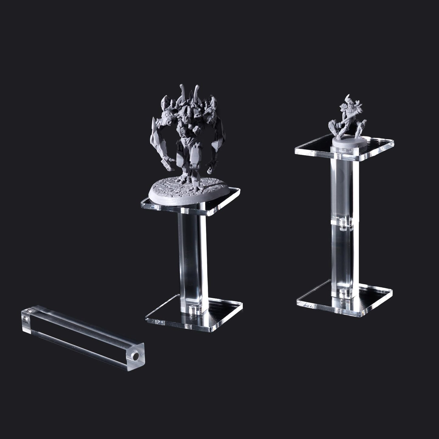 Kalami 2 Sets Flying Miniatures Magnetic Combat Riser For Dnd With 2'' Base, 3D Single Flyer Riser For Ttrpgs And Board Games