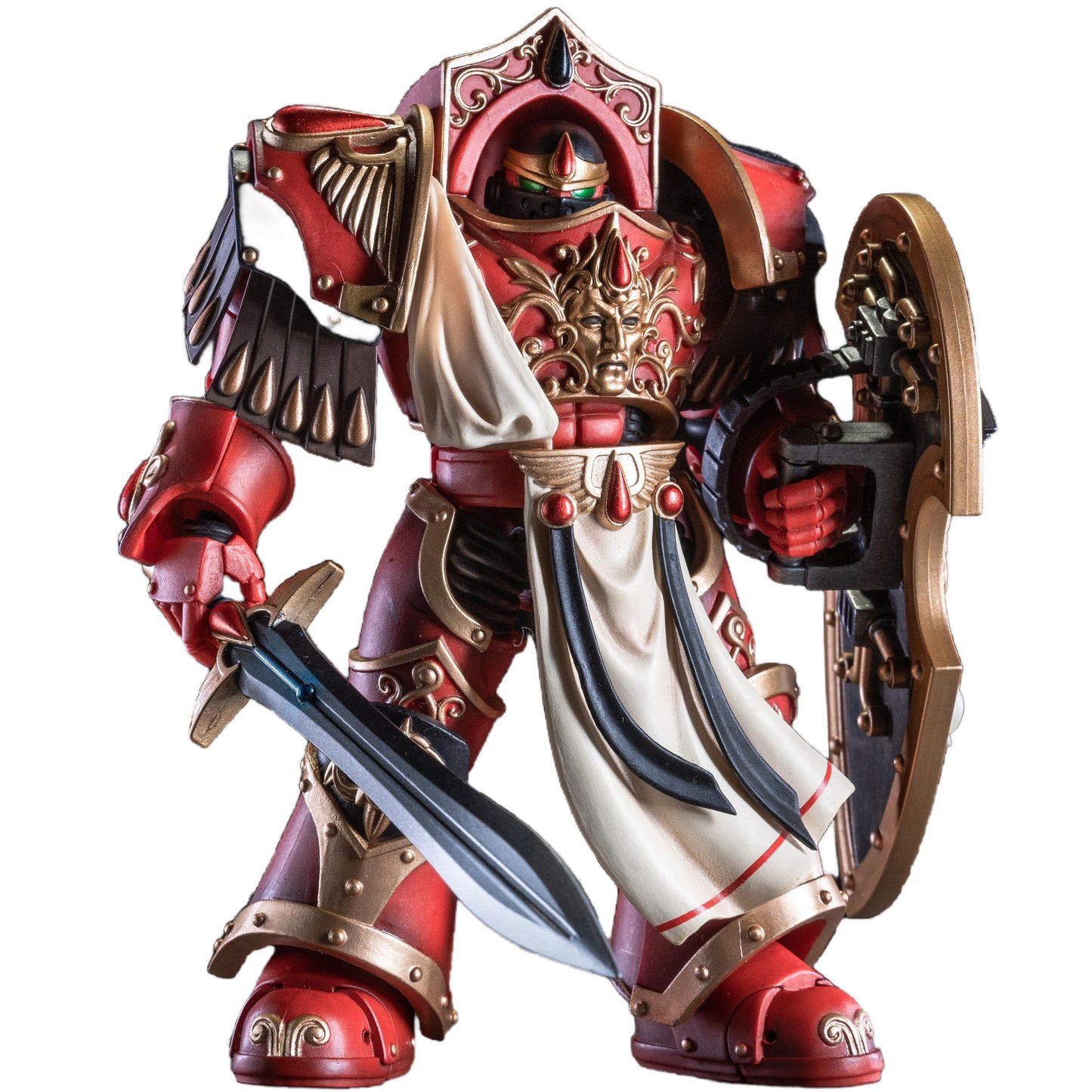 Beerise Joytoy 1/18 Action Figures - Warhammer The Horus Heresy Blood Angels Crimson Paladins Squad Crimson Paladin 3-6,Classic