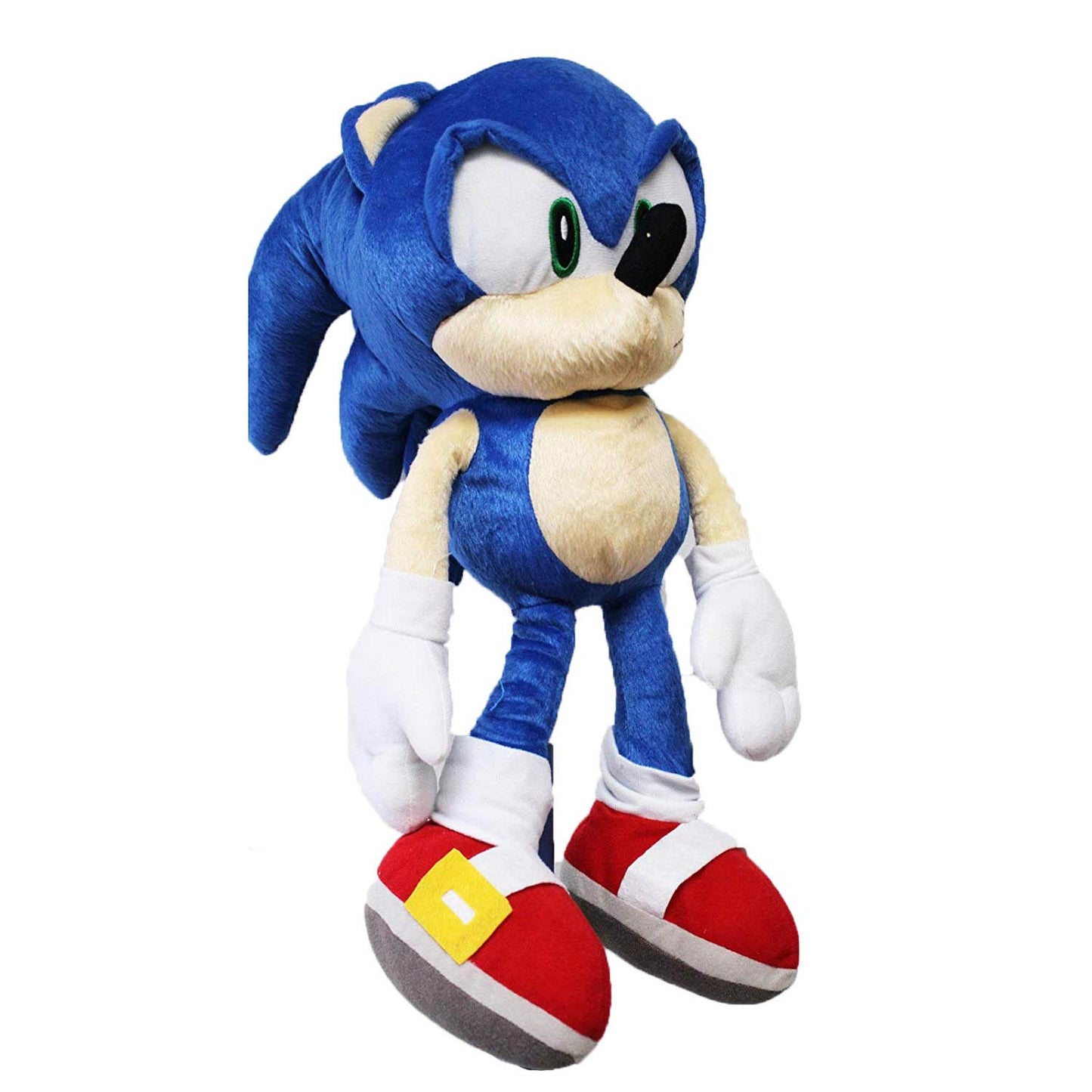 Sonic The Hedgehog Large Size Kids Plush Toy With Secret Zipper Pocket (17In)