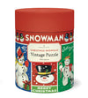 Cavallini 500 Piece Puzzle, Christmas Snowman (PZL500/CHRSNO)