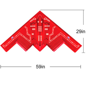 HENGDA KITE Aircraft Kite,for Kids and Adults,Easy to Fly,Excellent Fabric and Structure Design,The Pictures are Beautiful in hi