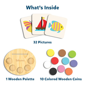 Skillmatics Educational Game - Picture Palette, Preschool Learning Toy For Toddlers, Educational Toy For Kids, Gifts For Girls &