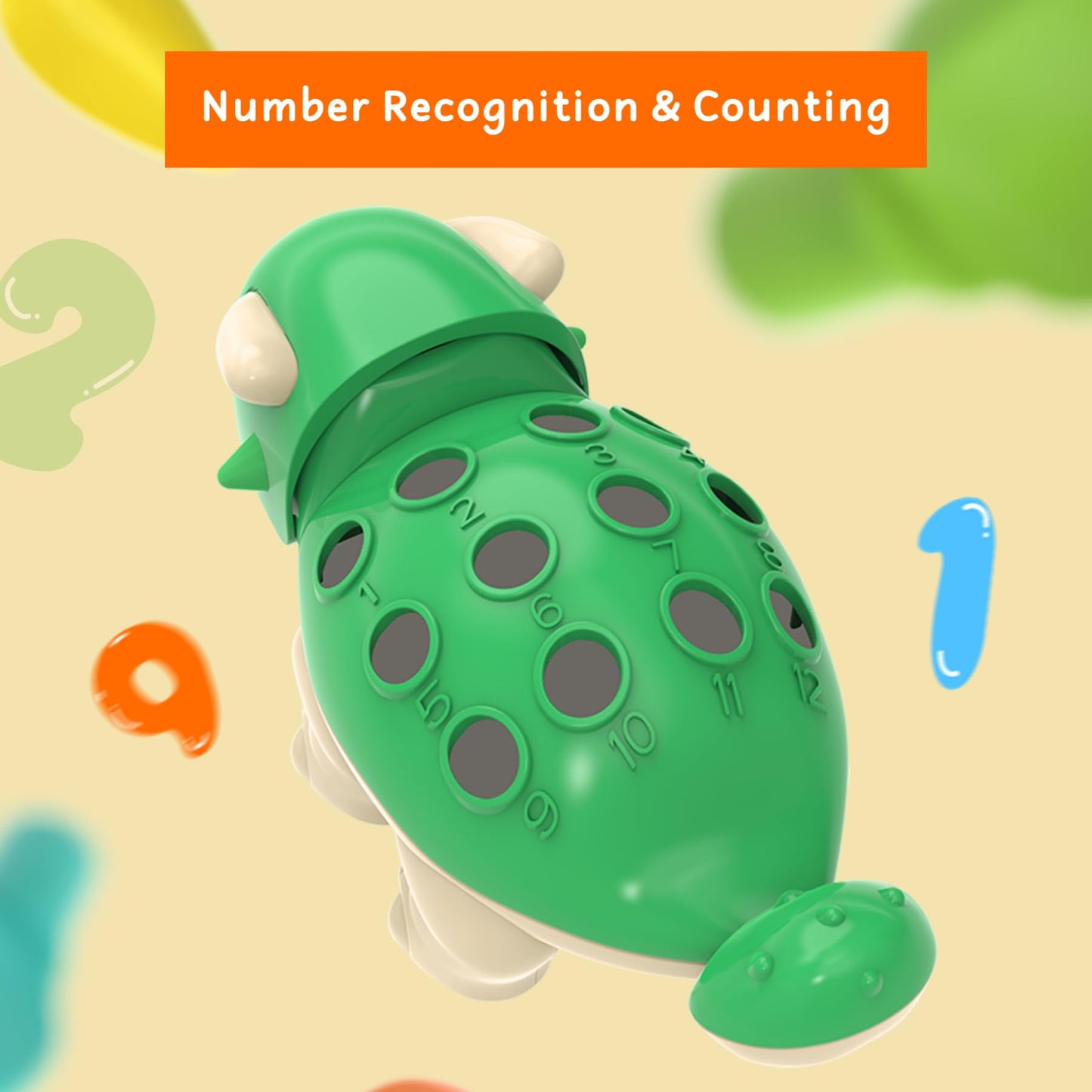 Toddler Montessori Toys Educational Dinosaur Game Learning Activities - Gifts For 6 9 12 18 Month Age 1 2 3 4 One Year Old Boy G