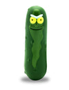 Just Toys LLC Rick & Morty Pickle Rick Mega SquishMe Plush - 6" Slow-Rising Foam Stress Toy, Green, Small