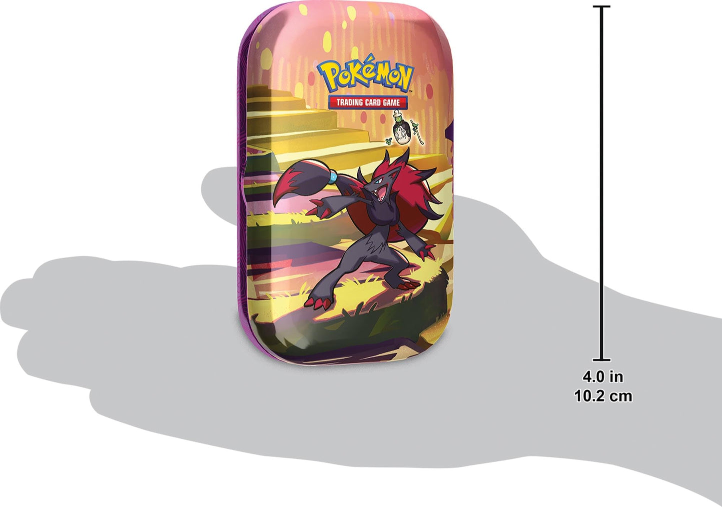 Pokemon TCG Mini Tin - Scarlet & Violet Shrouded Fable, Model 210-85860, Metal, Assorted Design