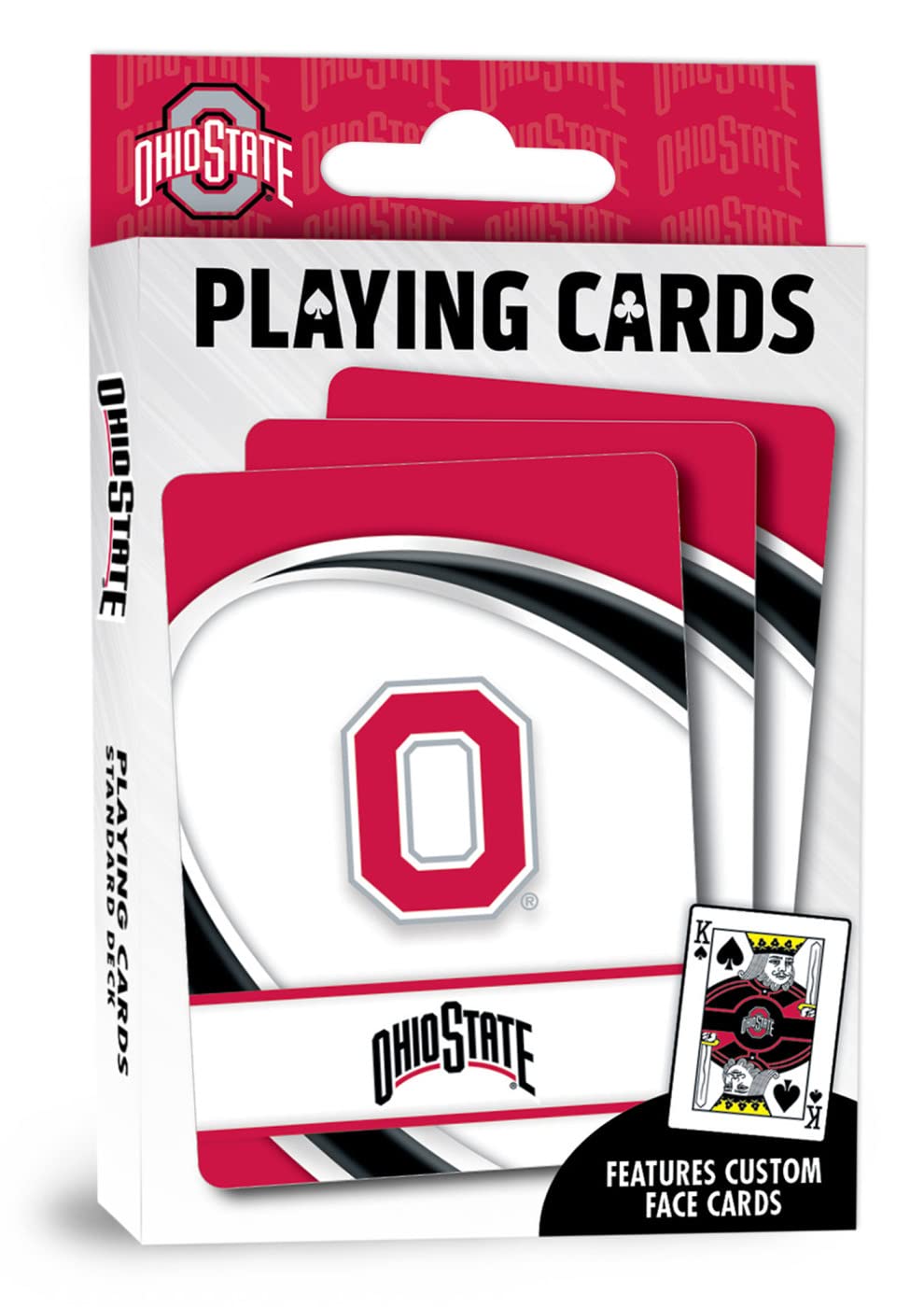 Ohio State Buckeyes Playing Cards Logo Alternate