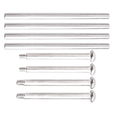 AllinRC Steel Hinge Pins Front Upper & Lower Outer for Arrma 1/8 Kraton Typhon Talion 6S BLX 1/7 Felony Infraction