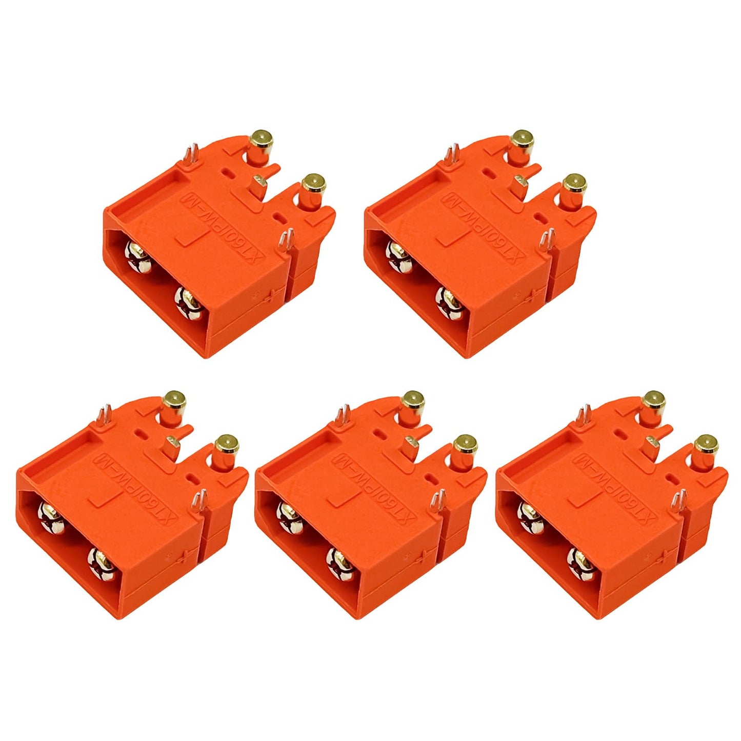 5Pairs Amass XT60I XT60IPW XT60I-PW Male XT60-I Female 2+1 Connector Signal Pin Plug for RC Lipo Battery Charger Controller Moto