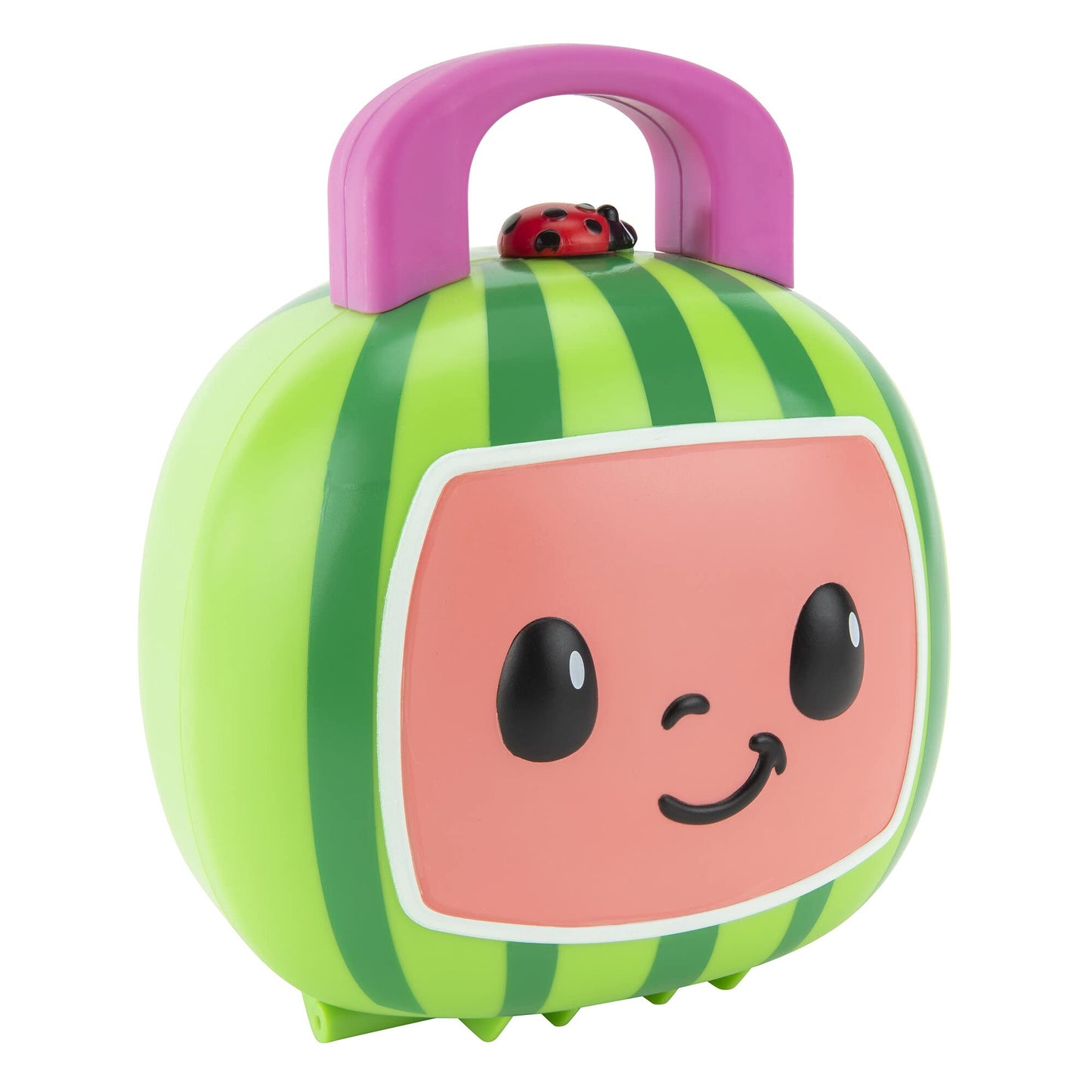 CoComelon Lunchbox Playset - Includes Lunchbox, 3-Piece Tray, Fork, Spoon, Toast with Egg, Apple, Popsicle, Activity Card - Toys