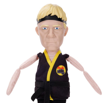 Shelf Talkers 12'' Talking Plush Johnny From The Cobra Kai Series, Pull String Toy Collectible Plush