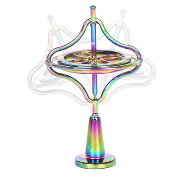 Yiluren Metal Anti-Gravity Gyroscope Balance Toy (Colorful)