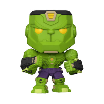Funko Pop Pop! Marvel: Marvel Mech - Hulk Multicolor, 3.75 Inches