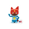 Tonies Superhero Audio Character - Record Stories/Songs, Medium Size, Blue/Red, Model 10000537, Plastic Material