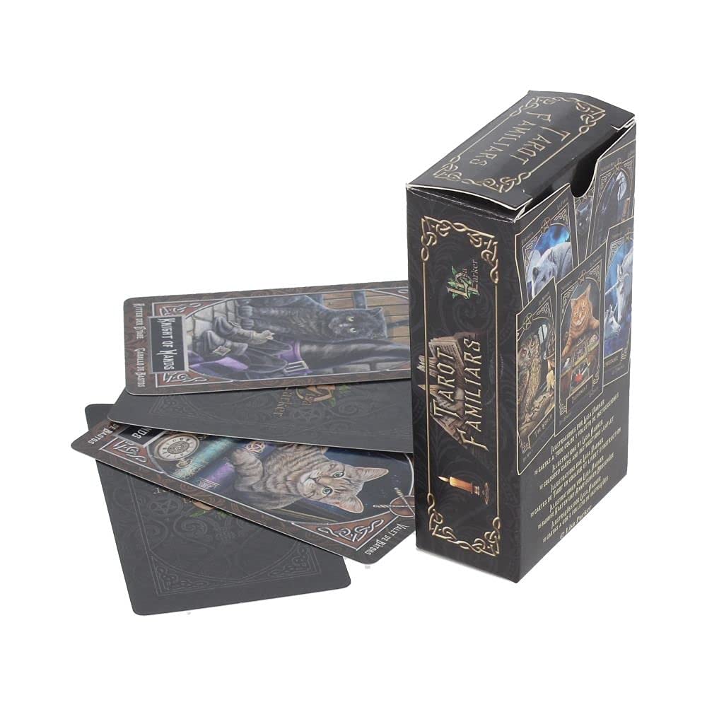 Nemesis Now Lisa Parker Familiar Tarot Cards 12Cm Black