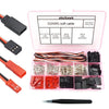 Elechawk 40 Sets Servo Plug Male Female Connector Kit, Crimp Pin Cable, Compatible with JST SYP Futaba, Model CWK-SYF254-FM01