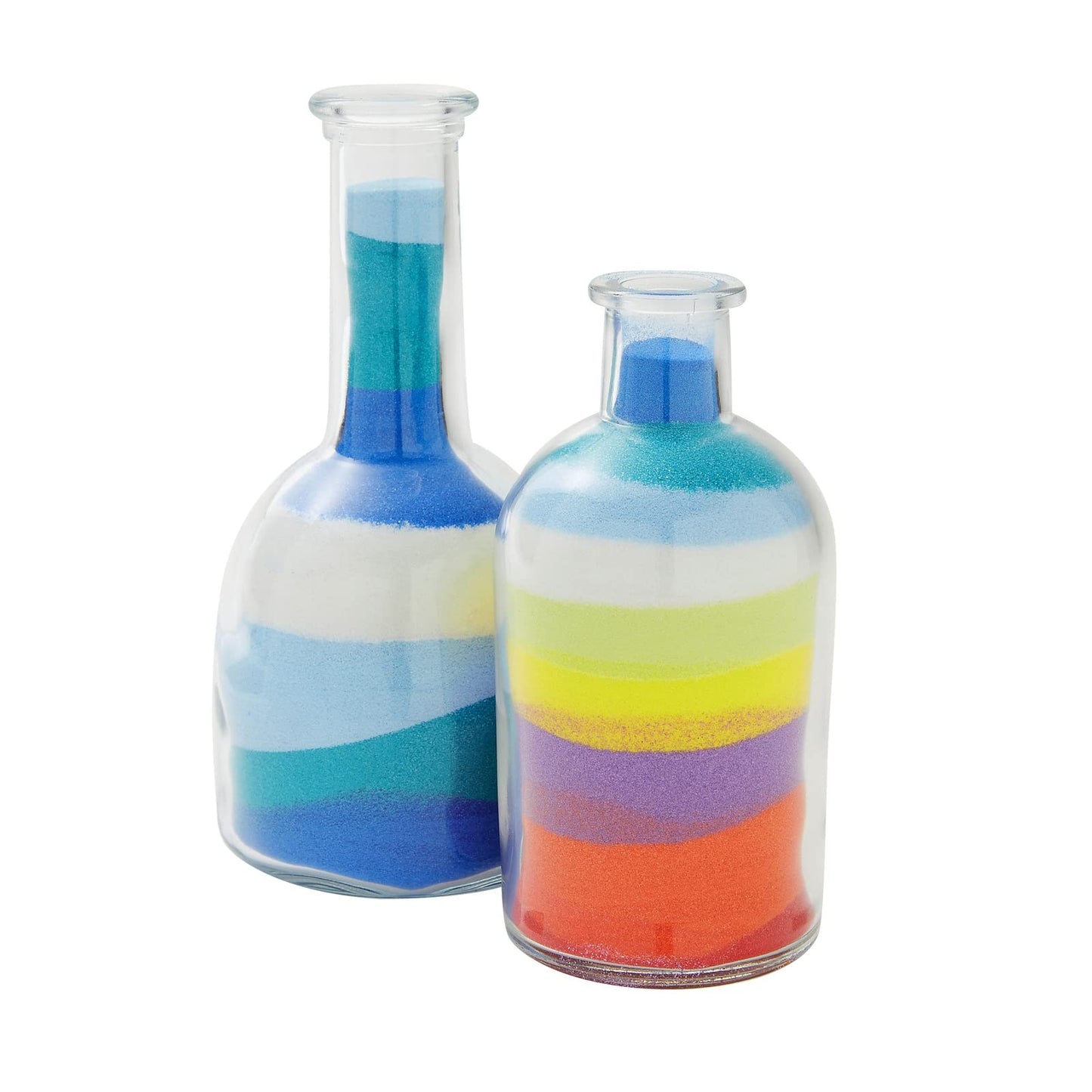12 Pack Colored Sand for Crafts - Individual 1lb Colored Sand, DIY Wedding Decorations, Vase Fillers (12 lb Total, 12 Colors)