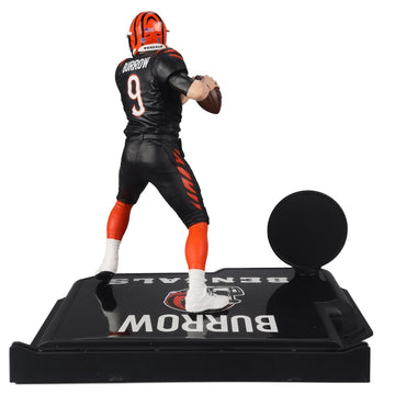 Mcfarlane Joe Burrow (Cincinnati Bengals) Nfl 7' Posed Figure Sportspicks