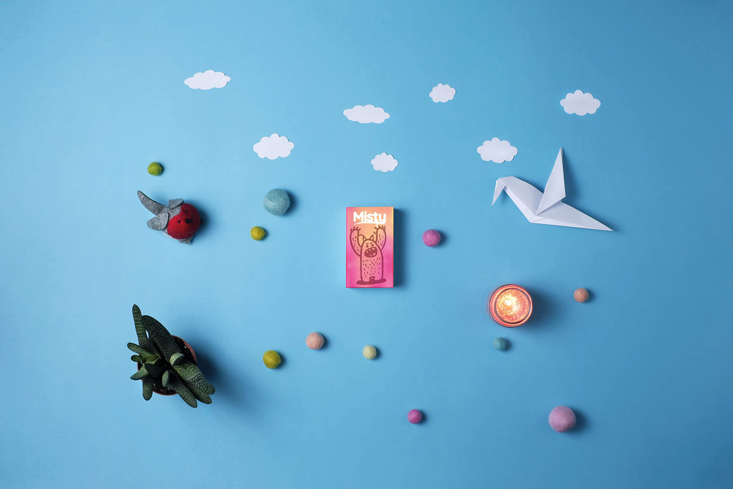 Helvetiq Misty Card Game - A Dreamy Journey Of Window Doodles And Strategy! Fun Family Game For Kids & Adults, Ages 6+, 1-4 Players, 15 Minute Playtime, Made By Helvetiq