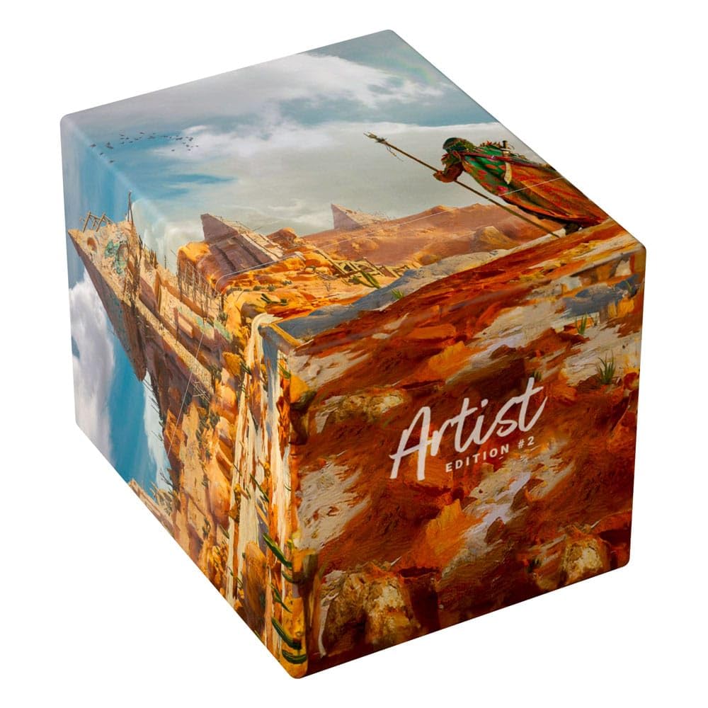 Ultimate Guard RTE Boulder 100+ Artist's Edition - Blue - 78% Renewable Resources - Model UGD-011359-235-011-00