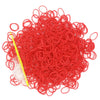 3000Pcs Loom Rubberbands Kit With 75 Clips,5 Hooks, Premium Bracelet Making Kit For Kids Weaving Diy Crafting Gift(Red)