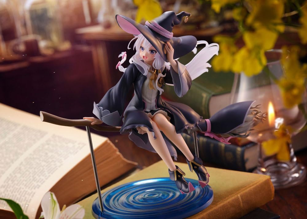 Wandering Witch: The Journey Of Elaina Statuette Pvc Amp+ Elaina Witch Dress Ver. 20 Cm