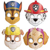Assorted Paw Patrol Party Paper Masks (Pack Of 8) - Durable & Fun Party Favors & Gifts For Kids, Great For Themed Parties & Even
