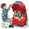 Interactive Truck Engine Toy with Removable Parts - Lights, Sounds, and Fun for Young Mechanics -Unleash their Creativity and Mo