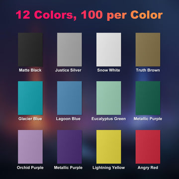 1200 Pack Card Sleeves, Matte Dual Trading Card Sleeves With Opaque Back & Smooth Shuffle, Tear Resistant Card Protectors For Mt