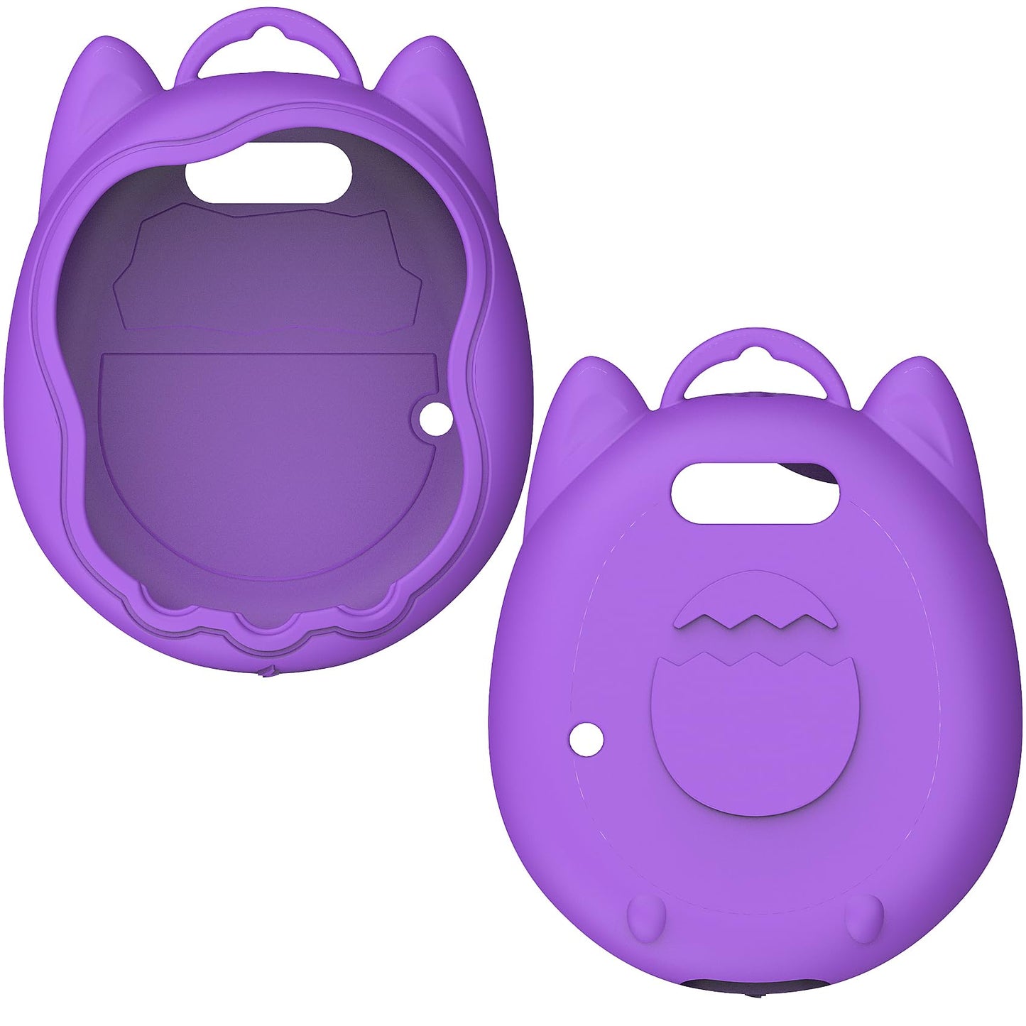 Xegimor Silicone Cover Case For Tamagotchi Uni Interactive Virtual Pet, Screen Protector For Tamagotchi Uni Pet Band Accessories