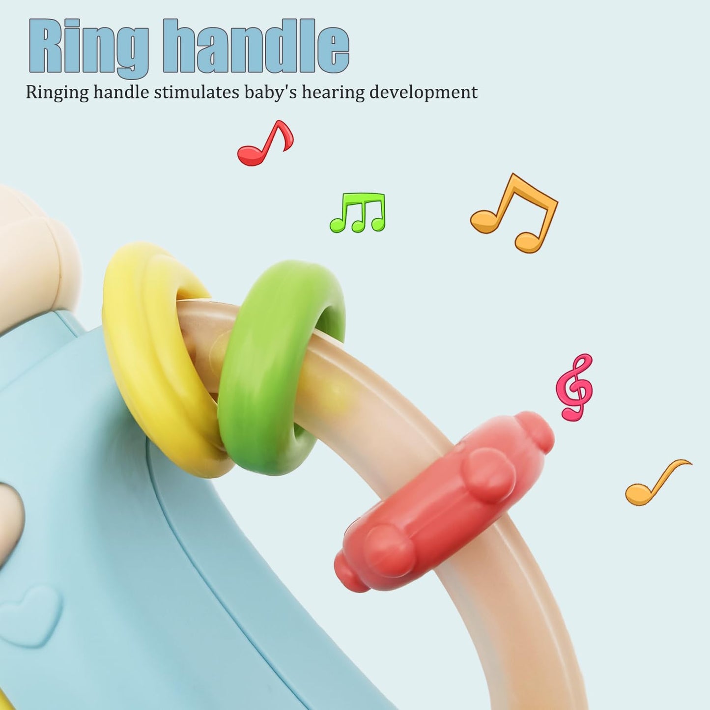 Baby Musical Toy 18M+ Cute Baby Bottle Light Up Music Baby Toys Early Learning Educational Infant Toys Baby Girl Boys Birthday G