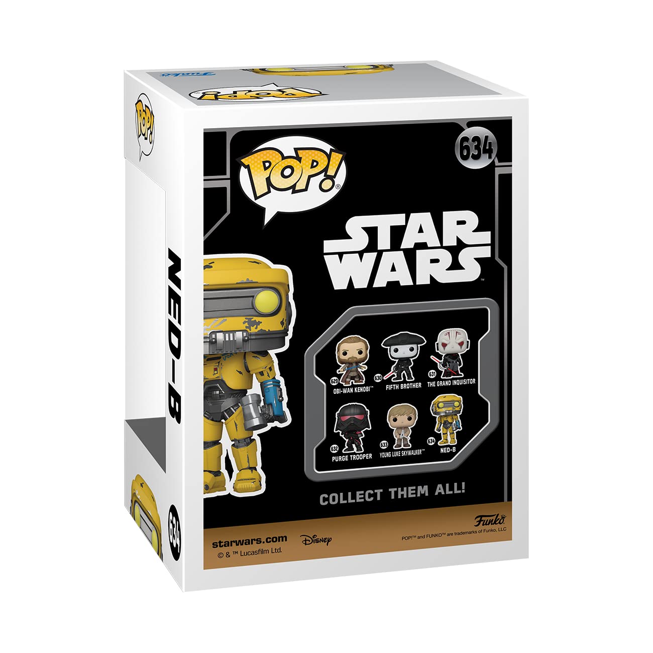 Funko Pop! Vinyl: Obi-Wan Kenobi - Ned-B - Star Wars - Collectable Vinyl Figure - Gift Idea - Official Merchandise - For Kids & Adults - Tv Fans - Model Figure For Collectors And Display