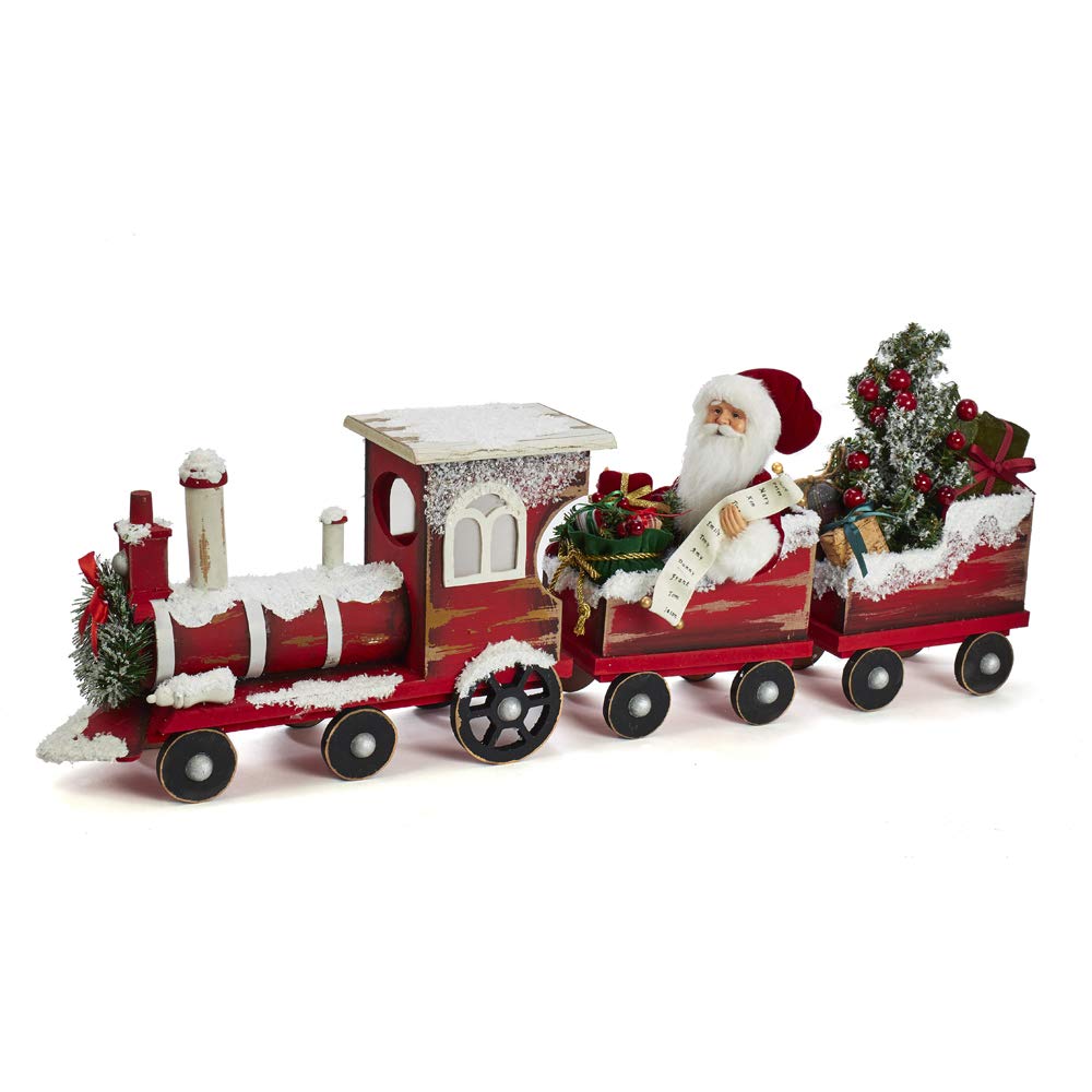 Kurt S Adler Kk0047 305 In Kringle Klaus Santa On Train